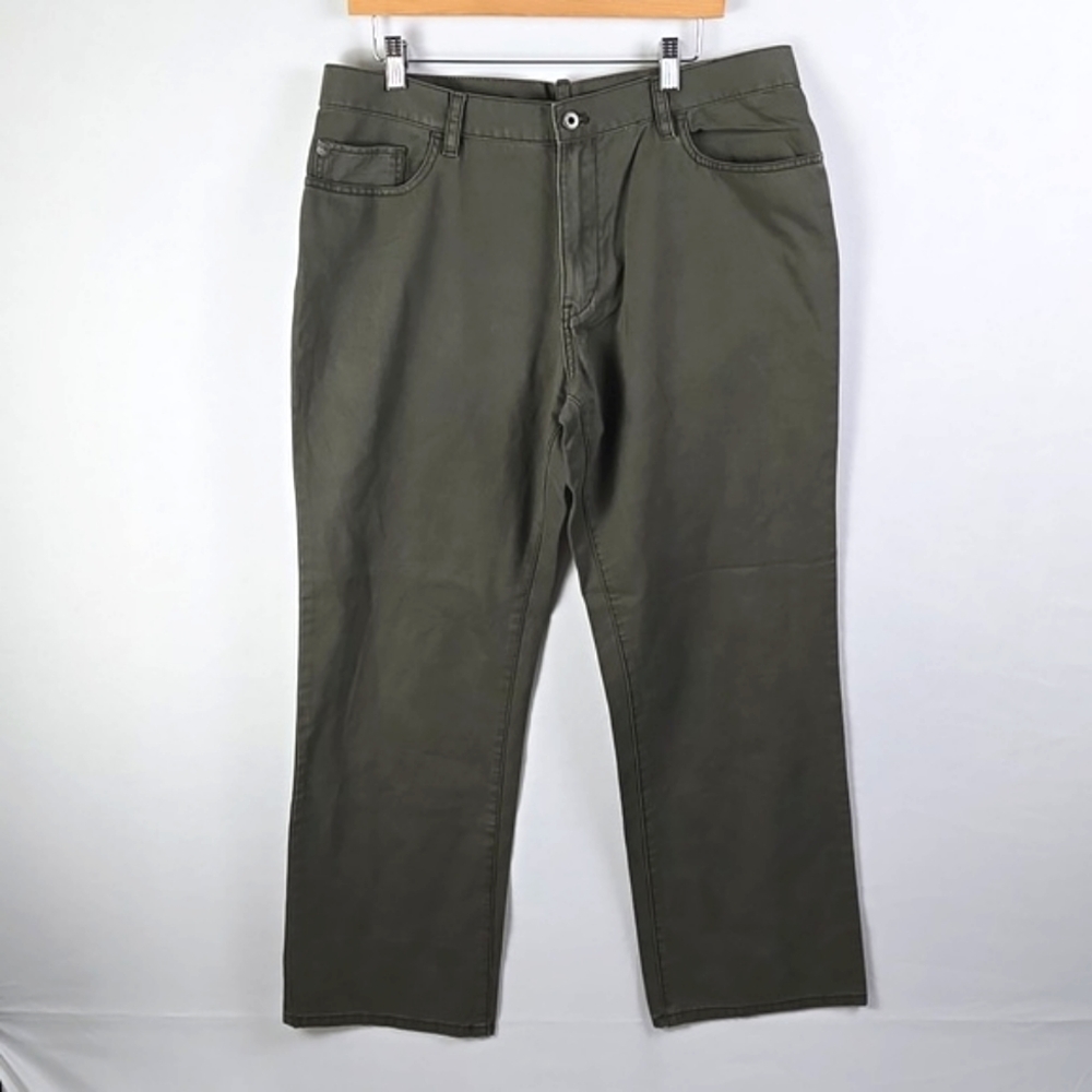 Timberland Khaki Green Chinos Trousers Pants Sz 36